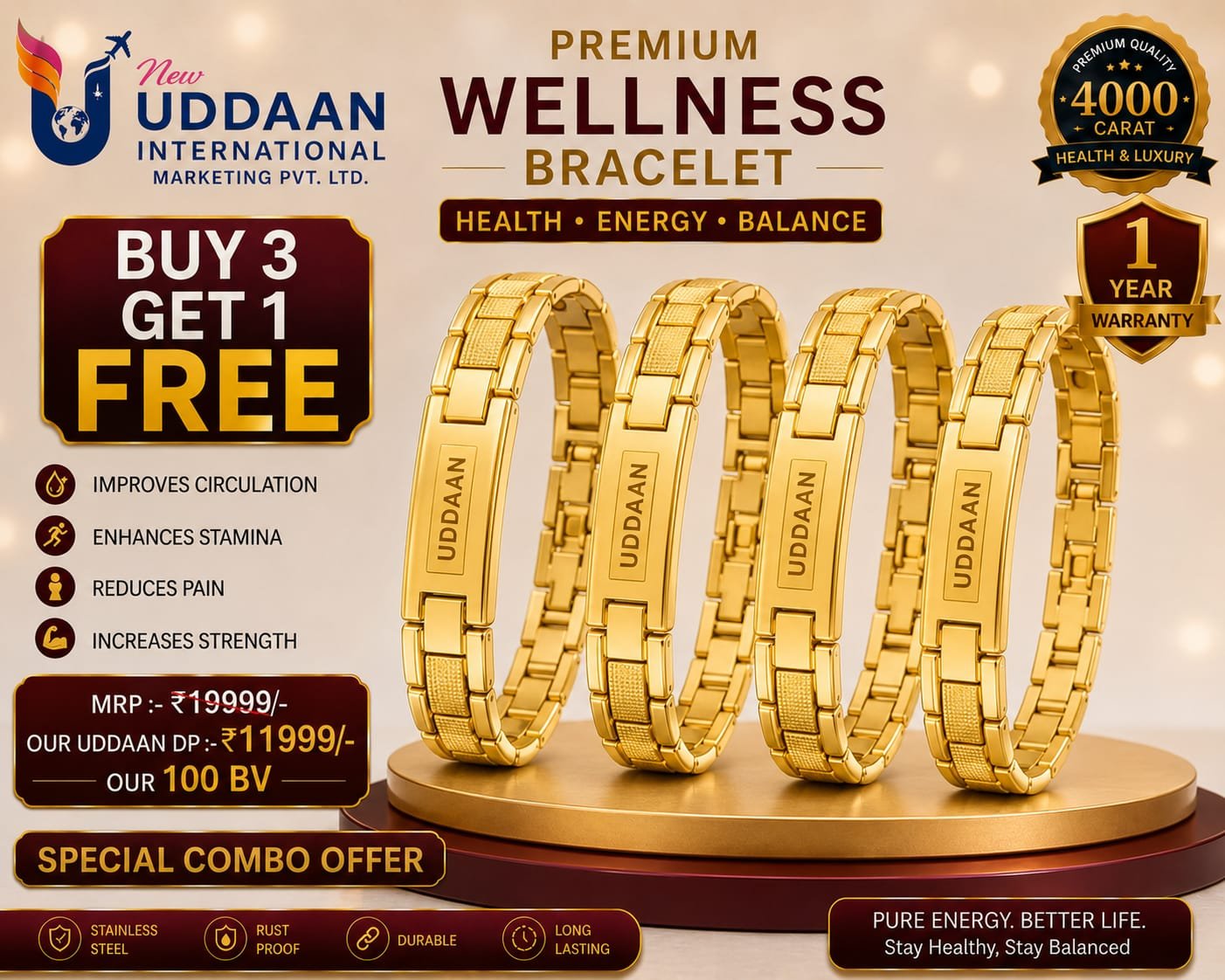 4 BRACELET PREMIUM
