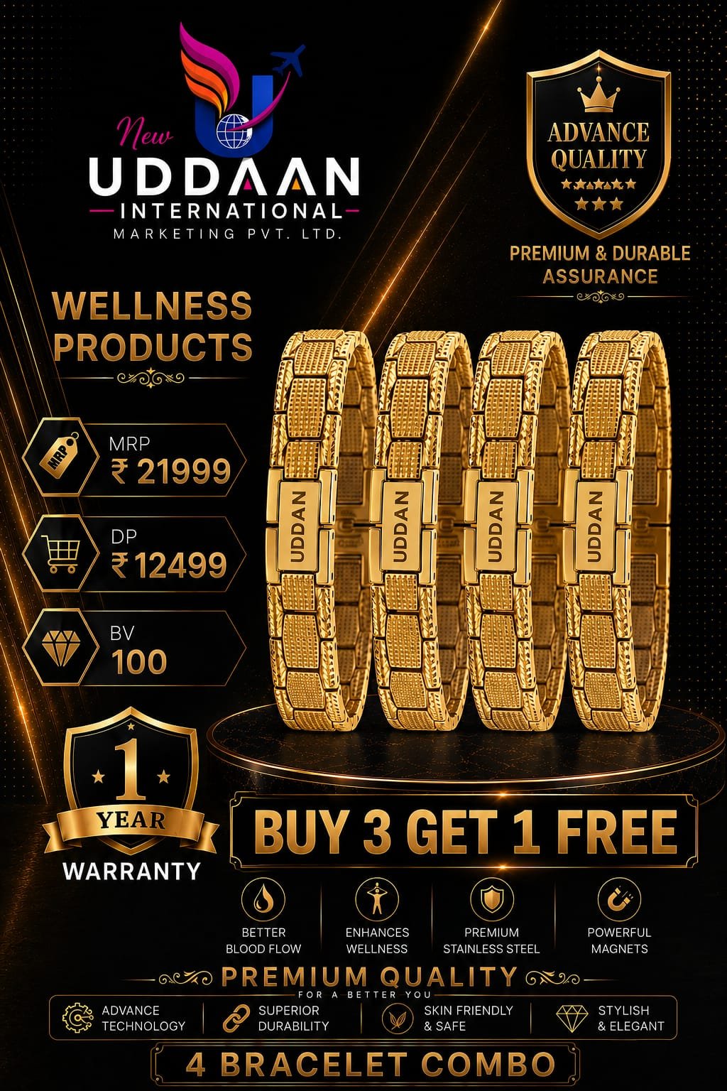 4 BRACELET ADVANCE