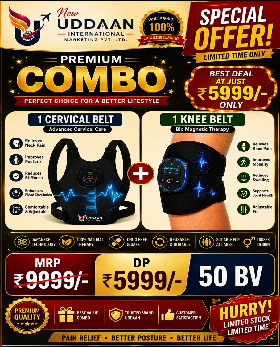 Buy 1 CERVICLE + 1 KNEE BELT - Health Supplement & Wellness Product